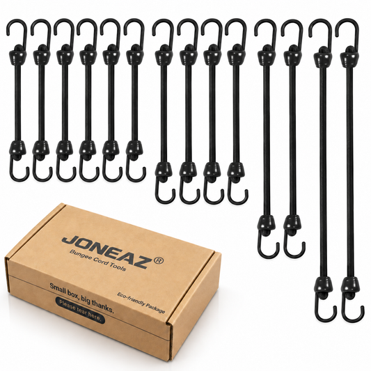6mm Dip-coating Bungee Cords with Metal Hooks