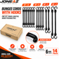 6mm Dip-coating Bungee Cords with Metal Hooks
